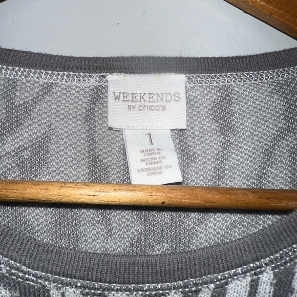 chico’s The Weekend Sweater Size 1 - Picture 5 of 7